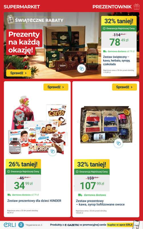 Erli - gazetka promocyjna Upoluj HIT dnia! od poniedziałku 01.12 do niedzieli 07.12 - strona 2