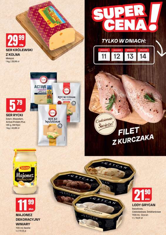 Chorten - gazetka promocyjna Gazetka Dolny Śląsk, Wielkopolska, Zach-pom, Lubuskie Market od czwartku 04.12 do niedzieli 14.12 - strona 3