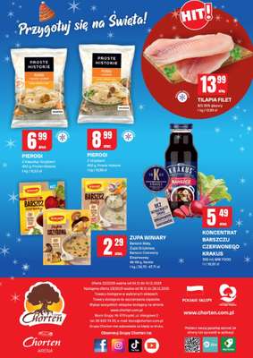 Chorten - gazetka promocyjna Gazetka Dolny Śląsk, Wielkopolska, Zach-pom, Lubuskie Market od czwartku 04.12 do niedzieli 14.12 - strona 8