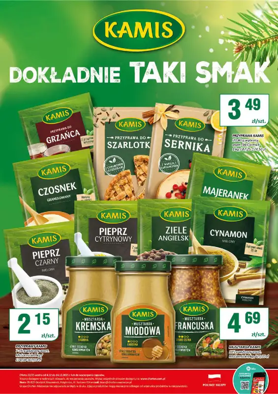 Chorten - gazetka promocyjna Gazetka Mazowsze Market od czwartku 04.12 do niedzieli 14.12 - strona 4