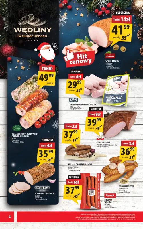 Arhelan - gazetka promocyjna Gazetka od piątku 05.12 do niedzieli 14.12 - strona 4