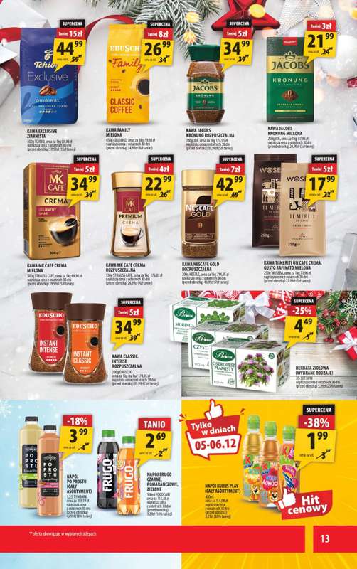 Arhelan - gazetka promocyjna Gazetka od piątku 05.12 do niedzieli 14.12 - strona 13