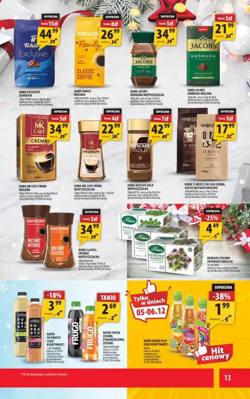 Arhelan - gazetka promocyjna Gazetka od piątku 05.12 do niedzieli 14.12 - strona 13