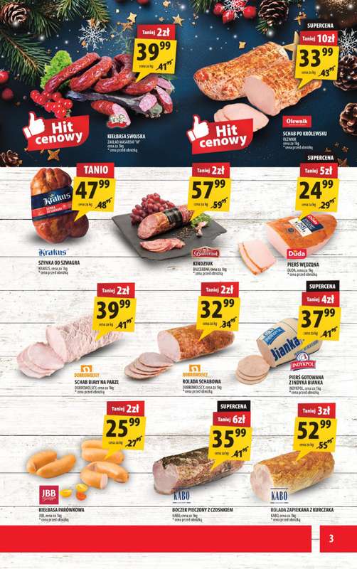 Arhelan - gazetka promocyjna Gazetka od piątku 05.12 do niedzieli 14.12 - strona 3