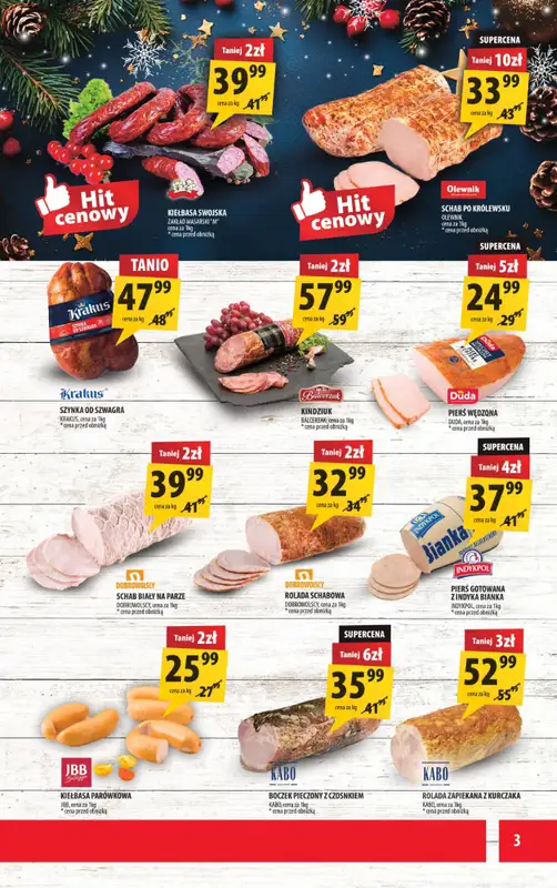 Arhelan - gazetka promocyjna Gazetka od piątku 05.12 do niedzieli 14.12 - strona 3