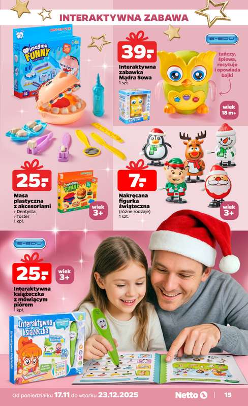 Netto - gazetka promocyjna Katalog zabawek od poniedziałku 03.11 do wtorku 23.12 - strona 15