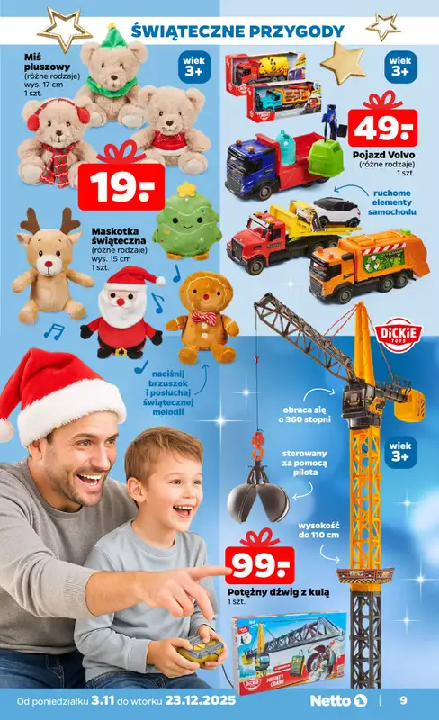 Netto - gazetka promocyjna Katalog zabawek od poniedziałku 03.11 do wtorku 23.12 - strona 9