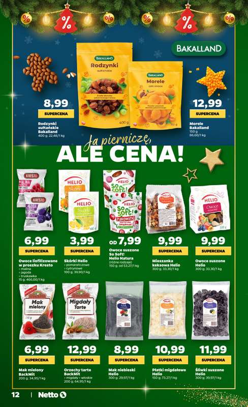 Netto - gazetka promocyjna Katalog Świąteczny od czwartku 04.12 do wtorku 23.12 - strona 12