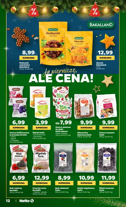 Netto - gazetka promocyjna Katalog Świąteczny od czwartku 04.12 do wtorku 23.12 - strona 12