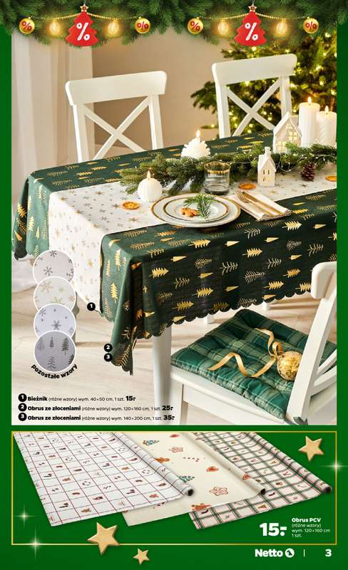 Netto - gazetka promocyjna Katalog Świąteczny od czwartku 04.12 do wtorku 23.12 - strona 3