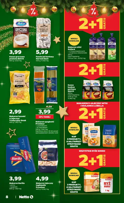 Netto - gazetka promocyjna Katalog Świąteczny od czwartku 04.12 do wtorku 23.12 - strona 8