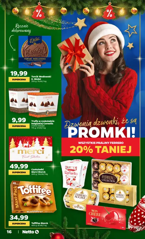 Netto - gazetka promocyjna Katalog Świąteczny od czwartku 04.12 do wtorku 23.12 - strona 16