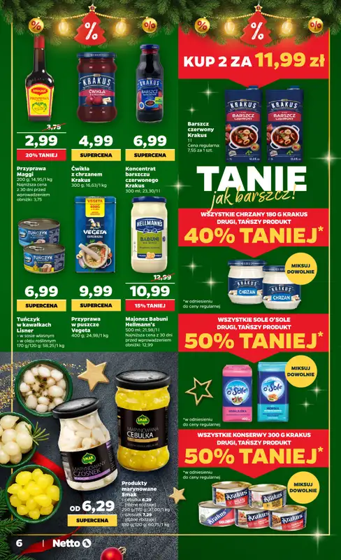 Netto - gazetka promocyjna Katalog Świąteczny od czwartku 04.12 do wtorku 23.12 - strona 6