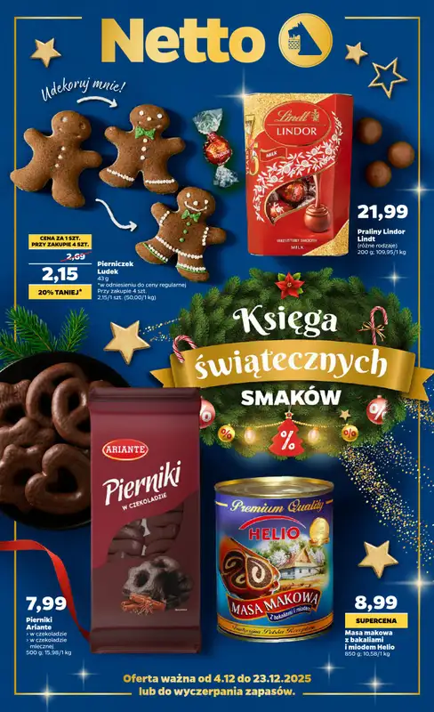 Netto - gazetka promocyjna Katalog Świąteczny  