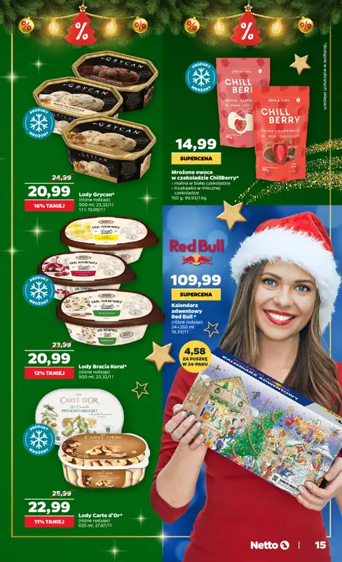 Netto - gazetka promocyjna Katalog Świąteczny od czwartku 04.12 do wtorku 23.12 - strona 15