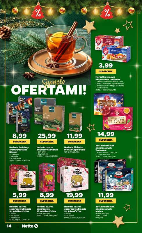 Netto - gazetka promocyjna Katalog Świąteczny od czwartku 04.12 do wtorku 23.12 - strona 14