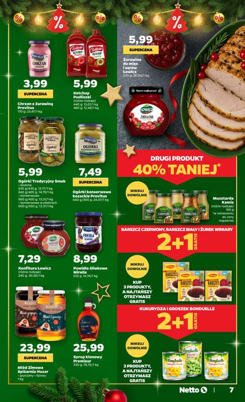 Netto - gazetka promocyjna Katalog Świąteczny od czwartku 04.12 do wtorku 23.12 - strona 7