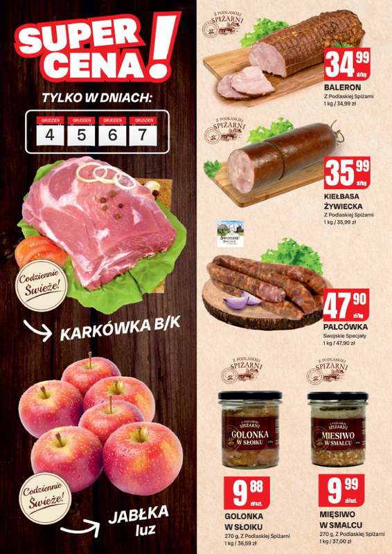 Chorten - gazetka promocyjna Gazetka Podlaskie Market od czwartku 04.12 do niedzieli 14.12 - strona 2