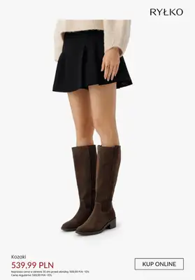 Ryłko - gazetka promocyjna Kozaki damskie na PROMOCJI od poniedziałku 01.12 do poniedziałku 01.12 - strona 6