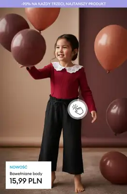 Sinsay - gazetka promocyjna CYBER MONDAY! -90% na KAŻDY trzeci, najtańszy produkt od poniedziałku 01.12 do poniedziałku 01.12 - strona 12