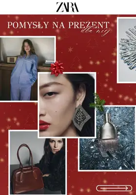 Zara - gazetka promocyjna Pomysły na prezent dla niej od poniedziałku 01.12 