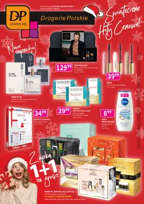 Drogerie Polskie - gazetka promocyjna Gazetka od piątku 05.12 do środy 31.12