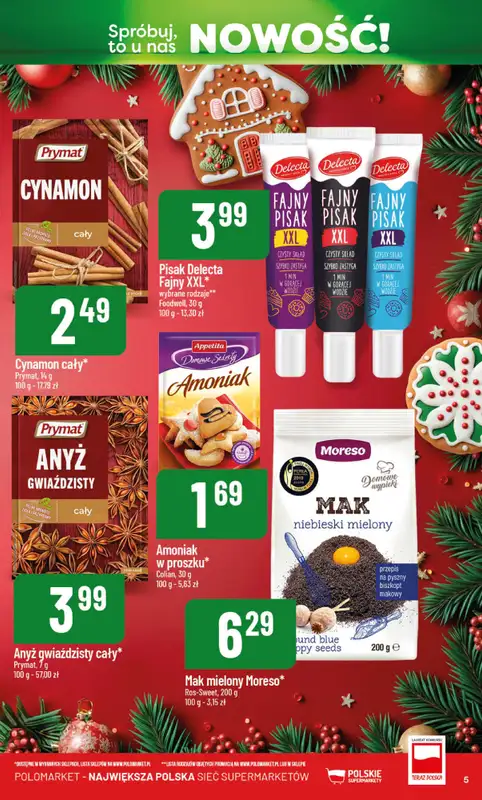 POLOmarket - gazetka promocyjna Katalog Nowości od poniedziałku 01.12 do wtorku 13.01 - strona 5