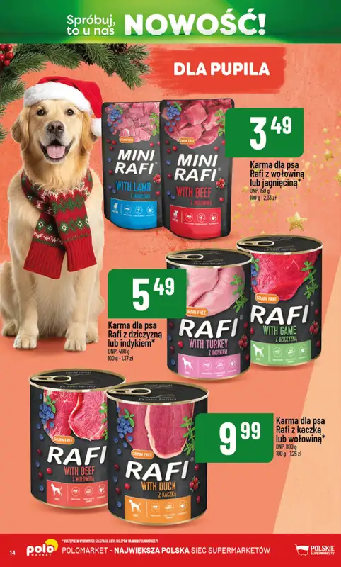 POLOmarket - gazetka promocyjna Katalog Nowości od poniedziałku 01.12 do wtorku 13.01 - strona 14