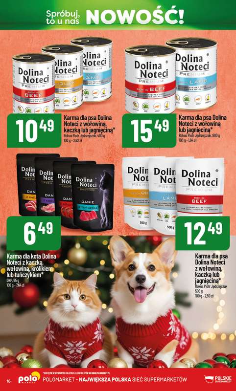 POLOmarket - gazetka promocyjna Katalog Nowości od poniedziałku 01.12 do wtorku 13.01 - strona 16
