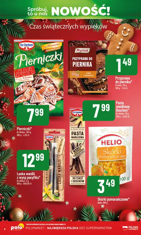 POLOmarket - gazetka promocyjna Katalog Nowości od poniedziałku 01.12 do wtorku 13.01 - strona 4