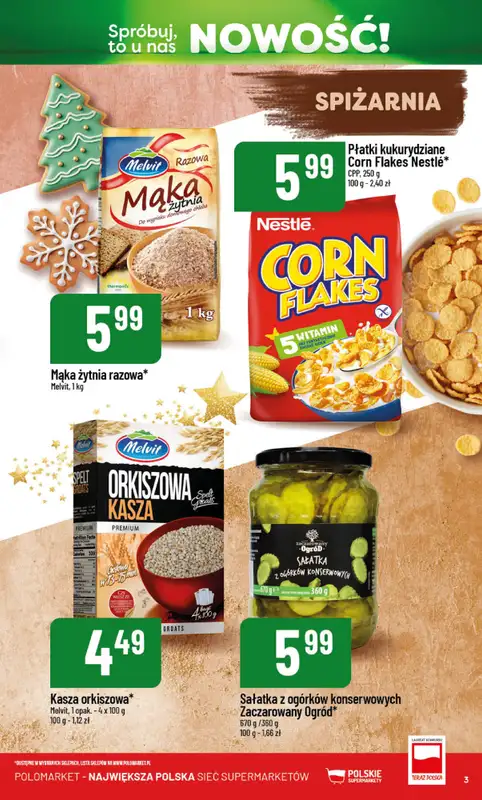 POLOmarket - gazetka promocyjna Katalog Nowości od poniedziałku 01.12 do wtorku 13.01 - strona 3