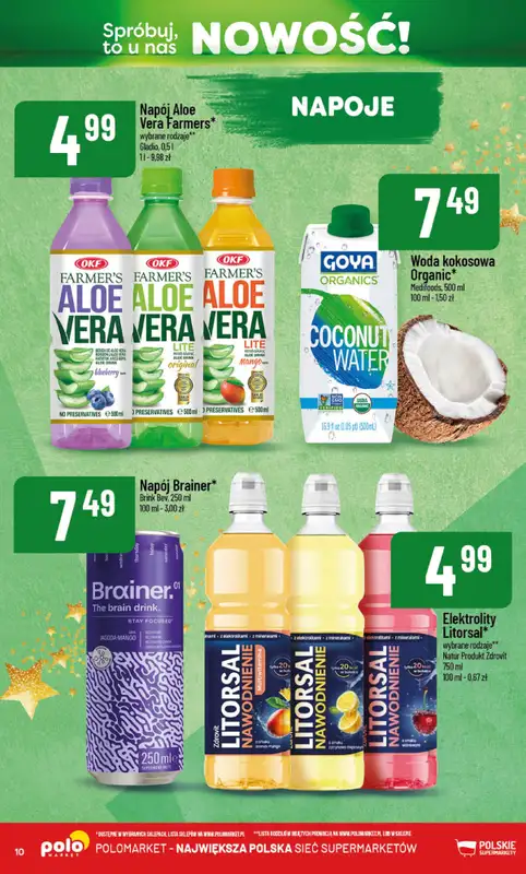 POLOmarket - gazetka promocyjna Katalog Nowości od poniedziałku 01.12 do wtorku 13.01 - strona 10