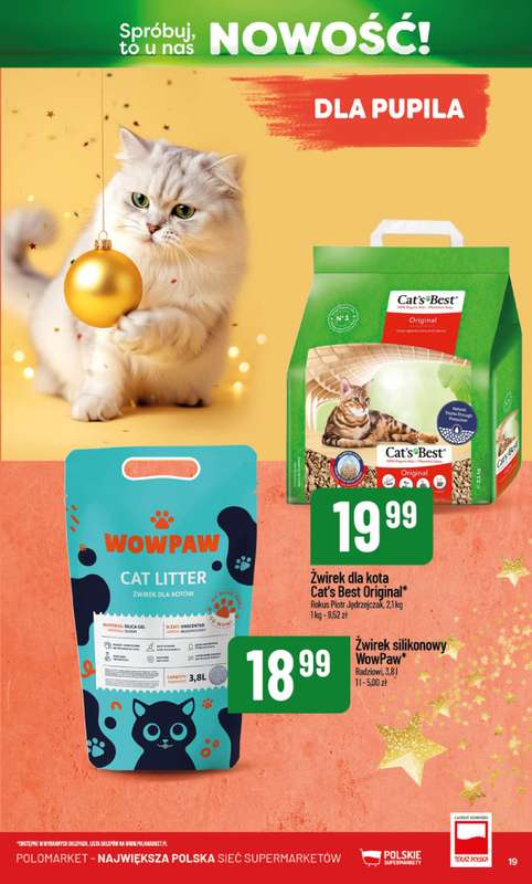 POLOmarket - gazetka promocyjna Katalog Nowości od poniedziałku 01.12 do wtorku 13.01 - strona 19