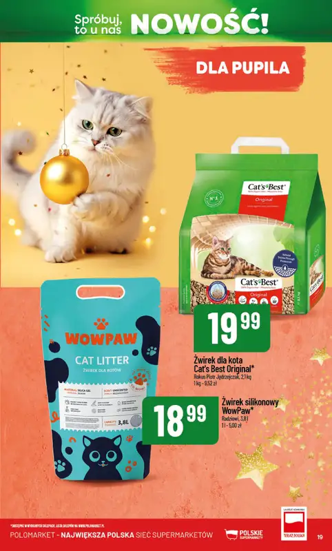 POLOmarket - gazetka promocyjna Katalog Nowości od poniedziałku 01.12 do wtorku 13.01 - strona 19
