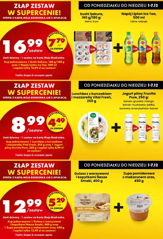 Biedronka - gazetka promocyjna Biedronkowe oszczędności od poniedziałku 01.12 do środy 03.12 - strona 10