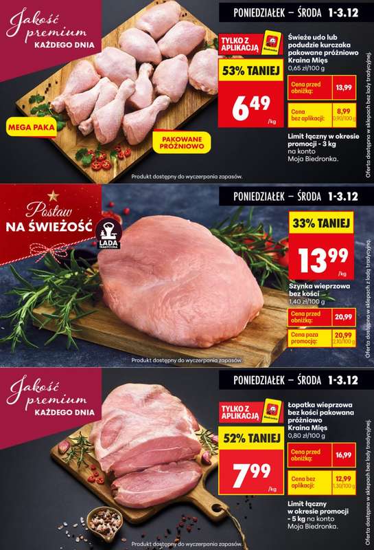 Biedronka - gazetka promocyjna Biedronkowe oszczędności od poniedziałku 01.12 do środy 03.12 - strona 4