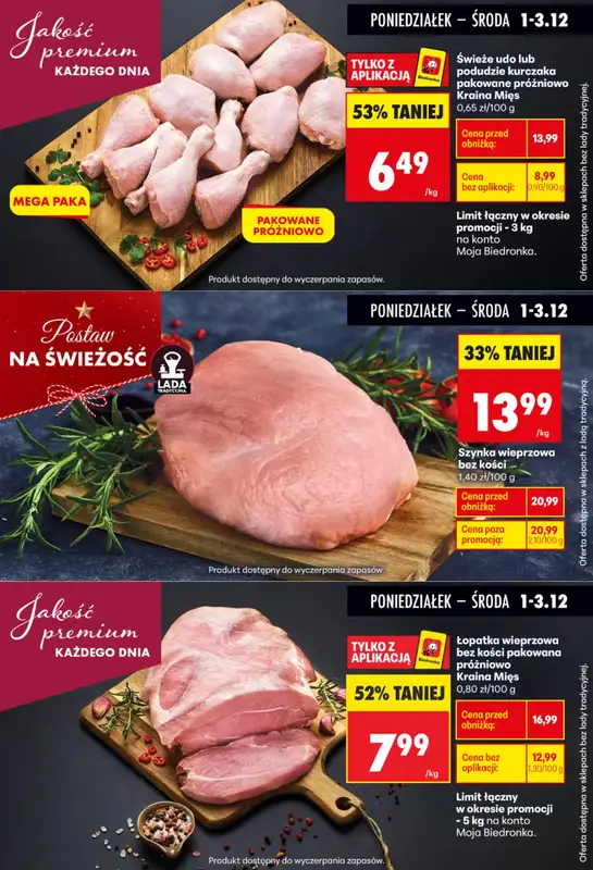 Biedronka - gazetka promocyjna Biedronkowe oszczędności od poniedziałku 01.12 do środy 03.12 - strona 4