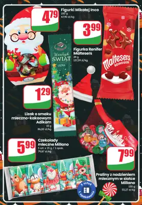 Dino - gazetka promocyjna Mikołajkowe słodycze od poniedziałku 01.12 do niedzieli 07.12 - strona 5