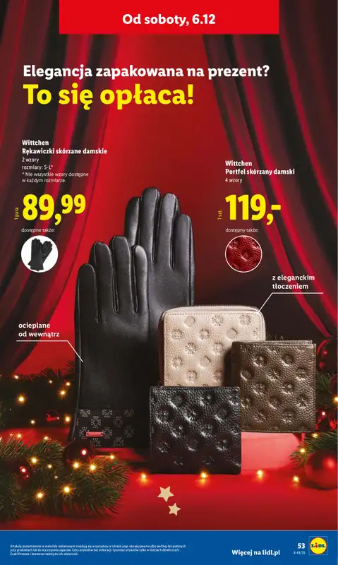 Lidl - gazetka promocyjna Katalog od poniedziałku 01.12 do niedzieli 07.12 - strona 61