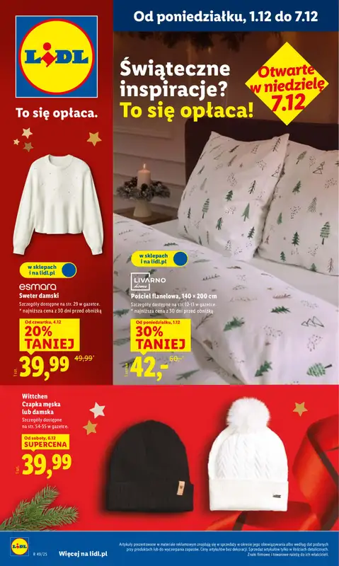 Lidl - gazetka promocyjna Katalog od poniedziałku 01.12 do niedzieli 07.12