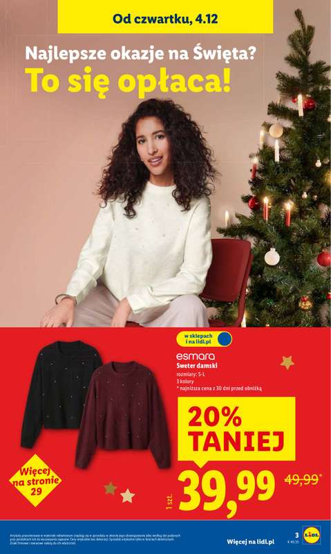 Lidl - gazetka promocyjna Katalog od poniedziałku 01.12 do niedzieli 07.12 - strona 3