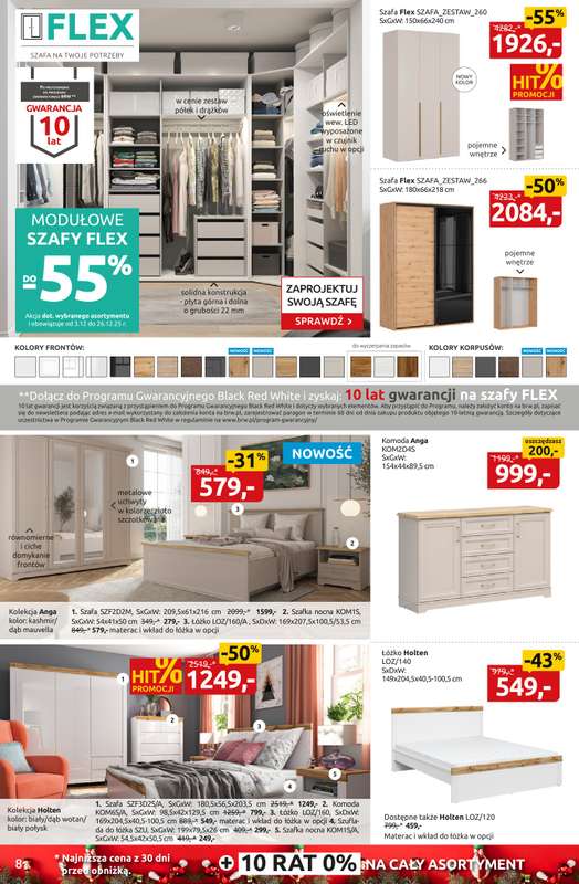 Black Red White - gazetka promocyjna Magia Świątecznych Okazji do -50% od poniedziałku 01.12 do wtorku 23.12 - strona 8