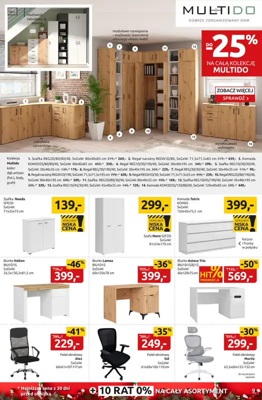 Black Red White - gazetka promocyjna Magia Świątecznych Okazji do -50% od poniedziałku 01.12 do wtorku 23.12 - strona 9