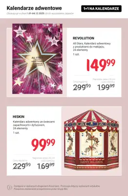 Rossmann - gazetka promocyjna 1+1 na kalendarze adwentowe! od poniedziałku 01.12 do czwartku 04.12 - strona 4