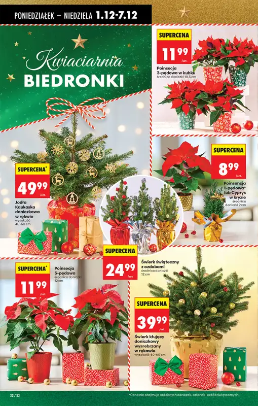 Biedronka - gazetka promocyjna Od poniedziałku od poniedziałku 01.12 do niedzieli 07.12 - strona 32