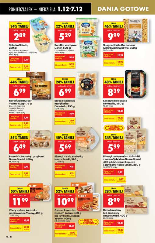 Biedronka - gazetka promocyjna Od poniedziałku od poniedziałku 01.12 do niedzieli 07.12 - strona 56