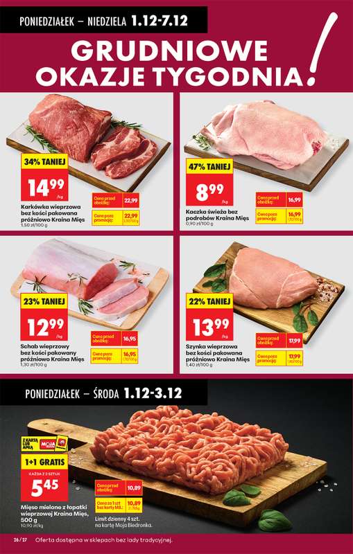 Biedronka - gazetka promocyjna Od poniedziałku od poniedziałku 01.12 do niedzieli 07.12 - strona 41