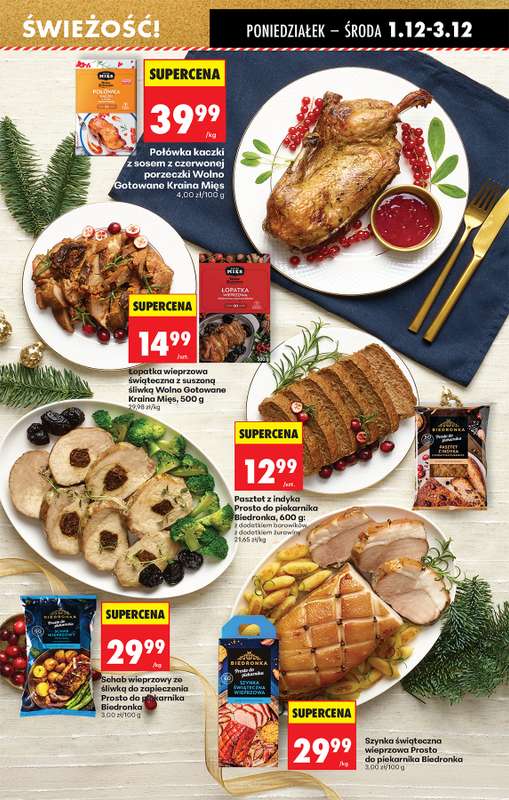 Biedronka - gazetka promocyjna Od poniedziałku od poniedziałku 01.12 do niedzieli 07.12 - strona 43