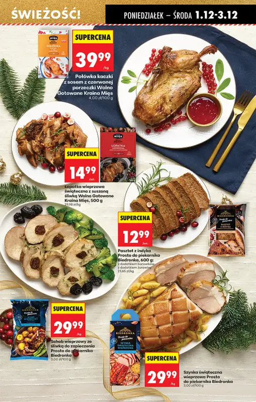 Biedronka - gazetka promocyjna Od poniedziałku od poniedziałku 01.12 do niedzieli 07.12 - strona 43