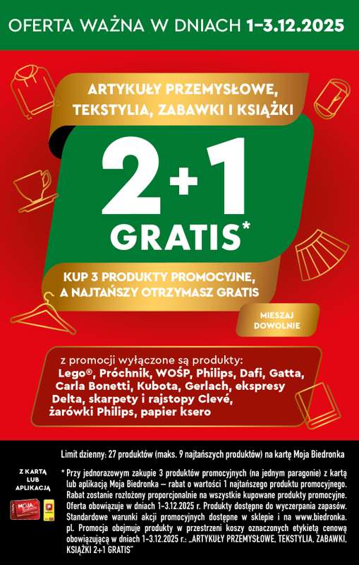 Biedronka - gazetka promocyjna Od poniedziałku od poniedziałku 01.12 do niedzieli 07.12 - strona 87